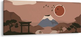 Obraz - Japonsko N⁰1 (120x50 cm)