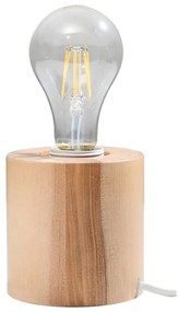Dřevěná stolová lampa Sollux Elia