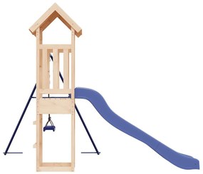 Vonkajšia súprava na hranie masívna borovica