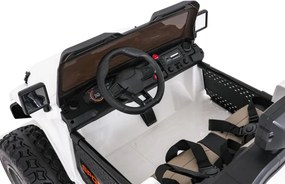 Elektrické autíčko Extreme Sport 4x4 biele