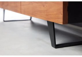 TV-skrinka 43305 Artwork 140cm Drevo Acacia  - Komfort-nábytok