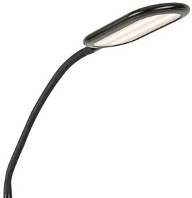 Rabalux 74009 - LED Stmievateľná dotyková stojacia lampa ADELMO LED/10W/230V čierna