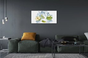 Obraz canvas Voda jablko nakrájaný 100x50 cm