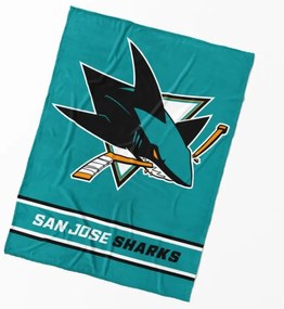 Deka NHL San Jose Sharks Essential 150x200 cm