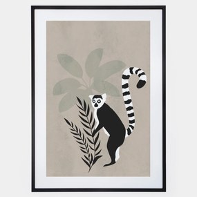 Plagát Lemur