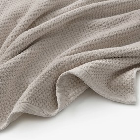 Goldea bavlnený froté uterák / osuška micro pure - sivohnedý 30 x 50 cm