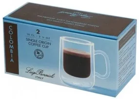 Luigi Bormioli termo hrnčeky na espresso COLOMBIA 100 ml, 2 ks