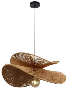 Toolight Toolight, stropné svietidlo 1xE27, APP1828-1CP, prírodná hnedá, OSW-00627