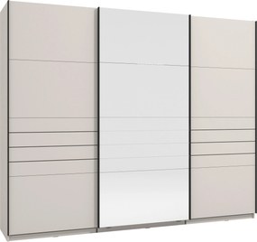 XXXLutz ŠAT. SKRIŇA S POSUV. DVERAMI, kašmírová, 270/217,5/61 cm Xora - Skrine - 000834015311