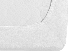 Froté plachta LUXESSA 90x200 cm, biele
