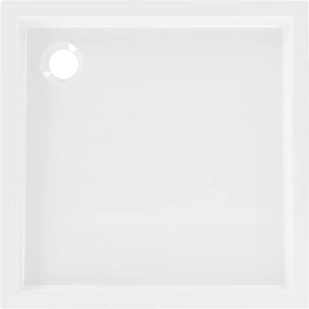 Mexen Flow+ sprchová vanička štvorcová 80 x 80 cm, biela lesklá, 46S108080H