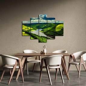 Obraz - Zelená krajina (150x105 cm)