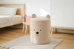 Taburetka PUFFY svetlobéžová PHO4250