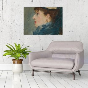 Obraz - Edouard Manet, Portrait of a Lady, reprodukcia (70x50 cm)
