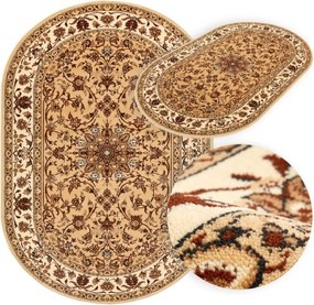 Koberec Agnella Standard Samir béžový ovál