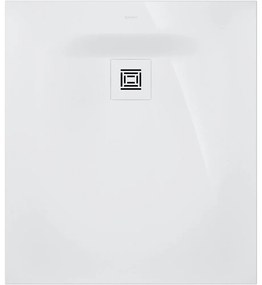 DURAVIT Sustano obdĺžniková sprchová vanička z materiálu DuraSolid, Antislip, 900 x 800 x 30 mm, biela lesklá, 720270730000000
