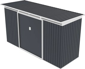 Záhradný domček G21 GRAH 483 - 340 x 142 cm, antracitový