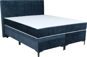 XXXLutz BOXSPRINGOVÁ POSTEĽ, modrá Hom`in - Postele - 001933003701