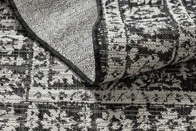 Koberec ORGANIC 2762 čierny / krémový