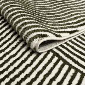 Angel Carpet, Kusový koberec Zafiro 25 Green, 240x340, zelená, kancelária