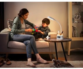 Immax 08980L-LED RGBW Stmievateľná lampa s držiakom na ceruzky FALCON LED/10W/5V