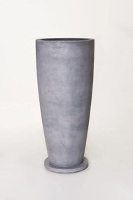 Podložka MOVO, umelý kameň, ø 28 cm, sivá