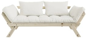 Rozkladacia pohovka so svetlobéžovým poťahom Karup Design Bebop Natural/Natural