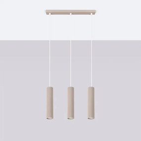 Brilagi - Luster na lanku CRESTO 3xGU10/10W/230V taupe