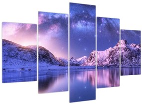 Obraz - Arktická krajina (150x105 cm)