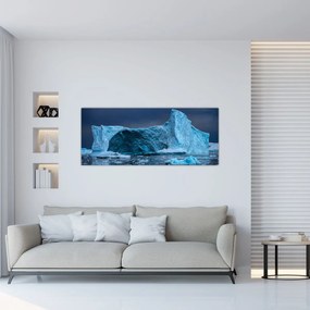 Obraz - Ľadová jaskyňa (120x50 cm)