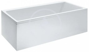 LAUFEN Pro Vaňa do pravého rohu, 1800 mm x 800 mm, biela – s rámom, senzorové ovládanie, vzduchová masáž H2329550006051