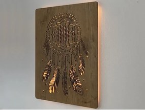 Svietiaci obraz Lapač zlých snov na batériu