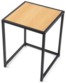 Noela Súprava odkladacích stolíkov s čiernym rámom DUETTA 40, 35