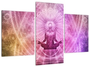 Obraz - Meditačná aura (90x60 cm)
