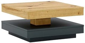 Konferenčný stolík Peoria, dub artisan / antracit