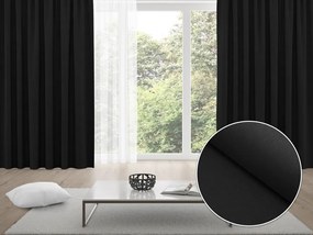 Biante Zatemňovací záves Blackout BKS-410 Čierny - šírka 270 cm 270x140 cm