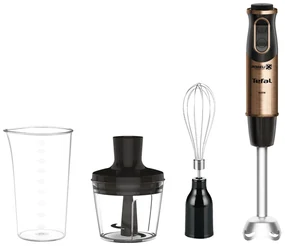 Tyčový mixér Tefal Coppertinto Quickchef HB656G10 Medený/Čierny