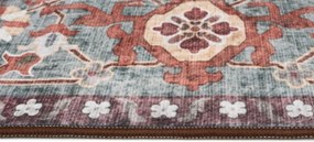 TA Koberec Y-186 FLANNEL PRINTED Sivý (flanelový) Obdĺžnikový Rozmer: 80x150 cm