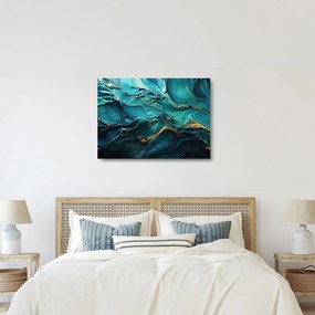 Sklenený obraz - Abstraktné textúry (70x50 cm)