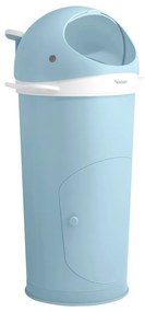 Svetlomodrý plastový odpadkový kôš na plienky 25 l Whale – Kindsgut