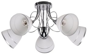 Candellux ELOTTE Stropné svietidlo 5X40W E27 White 35-77936