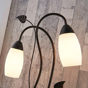 Stolná LED lampa Stefania, 2-plameňová