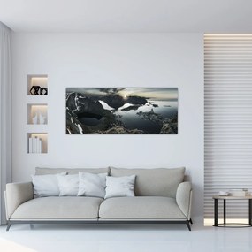 Obraz - Nórske pohorie (120x50 cm)