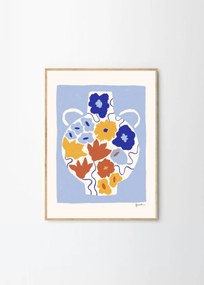 THE POSTER CLUB Autorský plagát Flower Pot by Frankie Penwill 40 x 50 cm