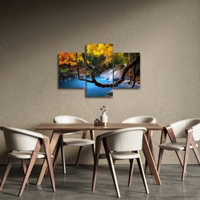 Obraz - Vodopády v Ázii (90x60 cm)