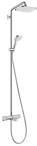 Hansgrohe Croma E, Showerpipe 280 1jet s vaňovým termostatom, chrómová, HAN-27687000
