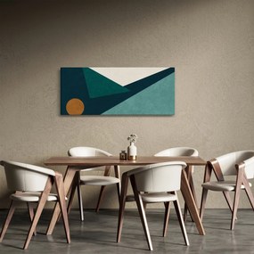 Obraz - Kubistická abstrakcia (120x50 cm)