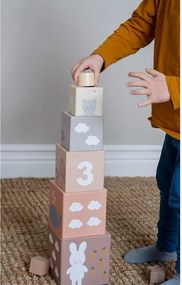 Stohovacie kocky Prírodné