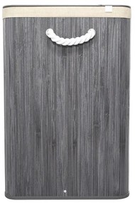 InternetovaZahrada Bambusový kôš Curly 150 L - sivý