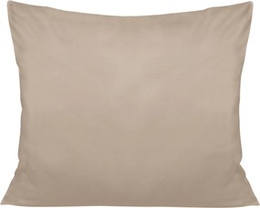 SATÉNOVÁ DEKORAČNÁ OBLIEČKA NA VAKÚŠ SATYNLOVE 40X60 CM TMAVOBÉŽOVÁ